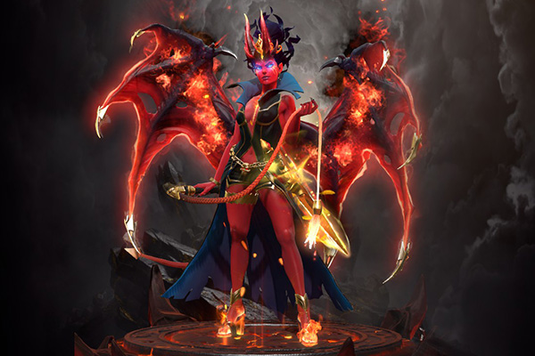 Queen Of Pain Arcana MegaPack для Queen Of Pain